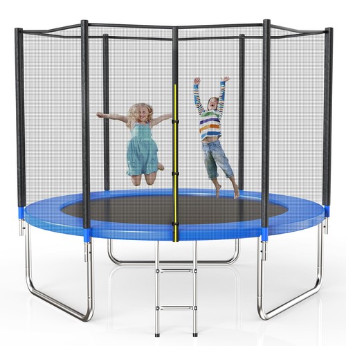 Trampoline with safety net for - with,